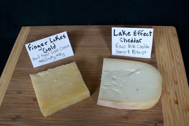 Lake Effect Cheddar and Finger Lakes Gold