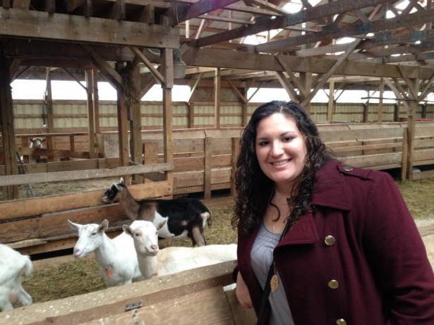 Kristina Stockburger at Lively Run Dairy