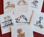 Variety Pack of 7 Illustrated Goat Cards