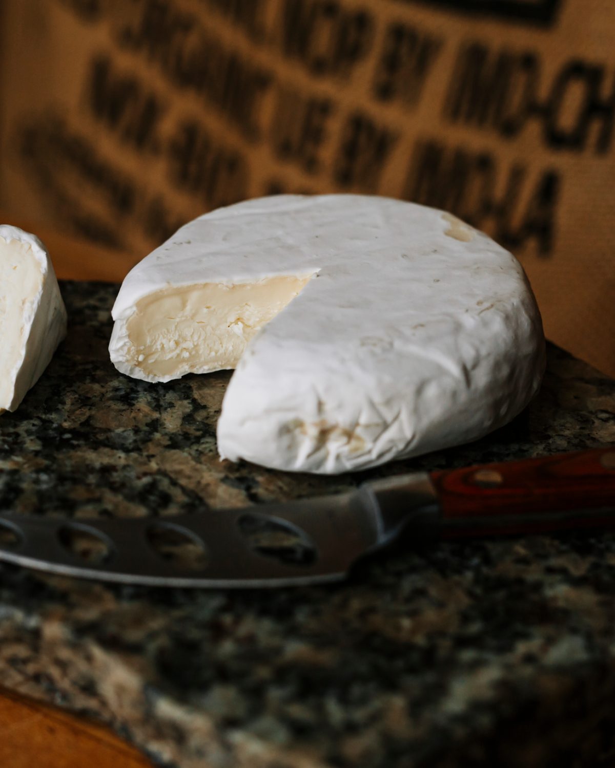 Sheldrake Moon cut wedge, close up